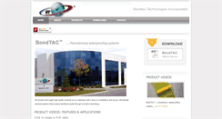 Desktop Screenshot of bondtac.com